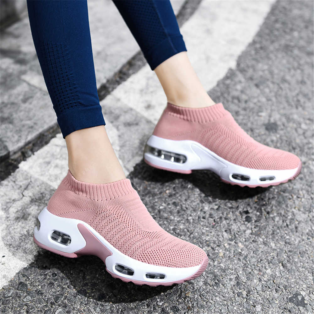 Women Shoes Sneakers - Botas de tacón para mujer, talla