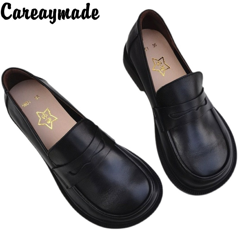 Women'S Shoes To Men'S Size - Careaymade-zapatos informales para mujer, calzado Oxford