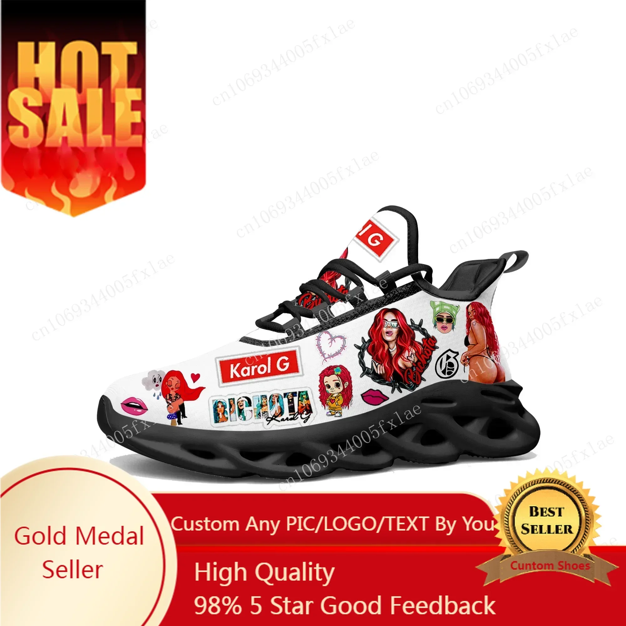 Women Shoes Sneakers - Zapatillas Deportivas Karol G Bichota para