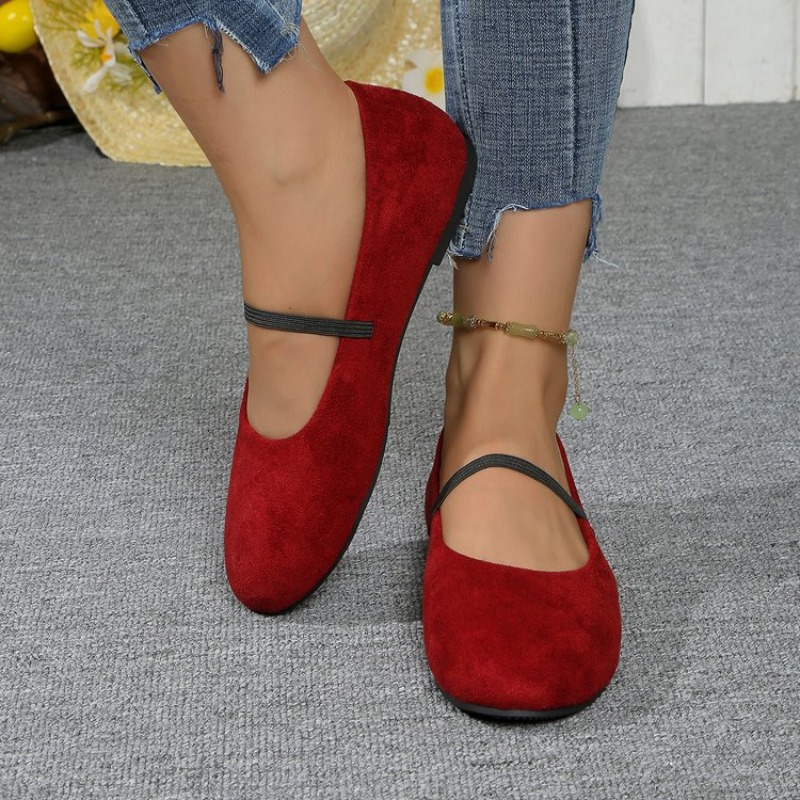 Shoes For Women Flats - Bailarinas para mujer con punta redonda