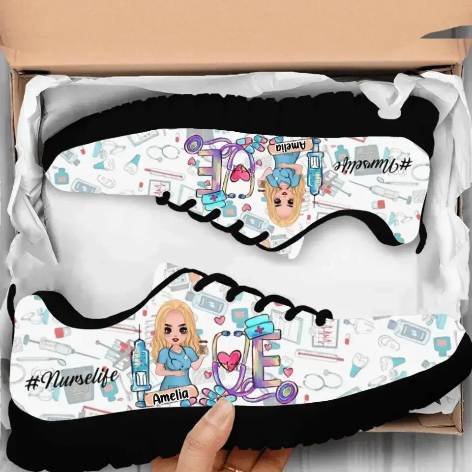 Zapatos planos Kawaii para enf - Women'S Shoes Nursing reseña y precio