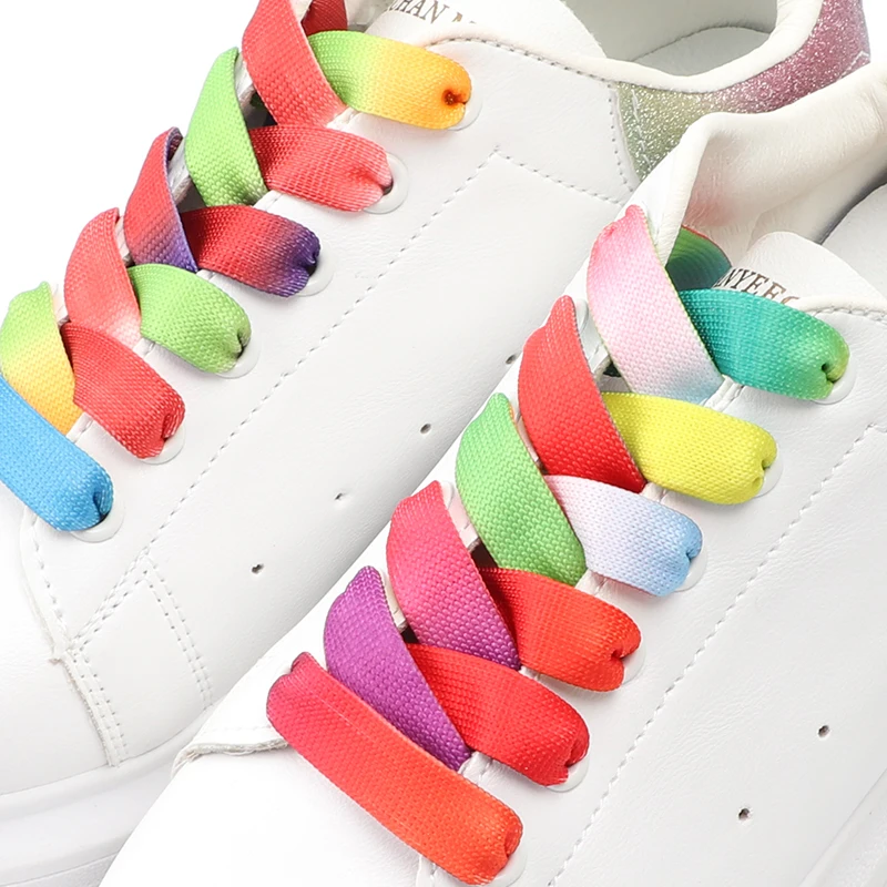 Cordones planos con gradiente  - Women Shoes Mk reseña y precio