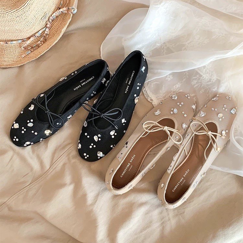 Zapatos de tacón bajo elegante - Women Shoes Casual reseña y precio