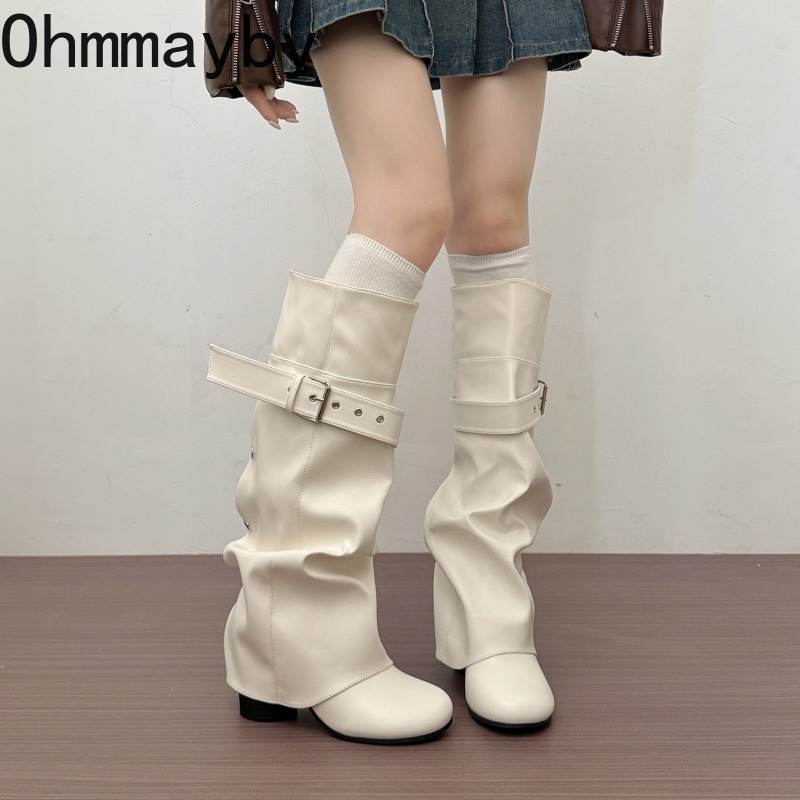 Botas de Diseñador para Mujer, - Block Heel Ankle Boots reseña y precio