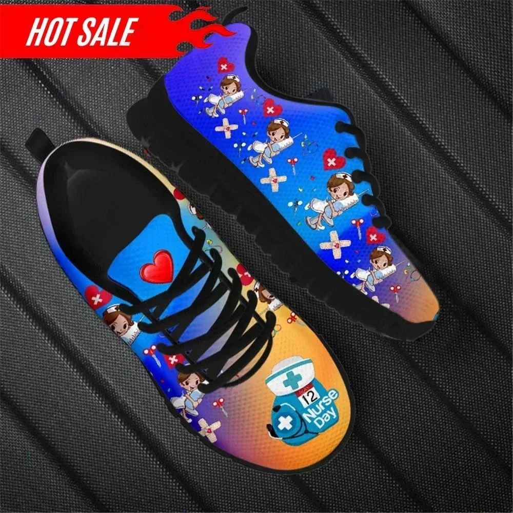 Zapatos planos con estampado d - Women'S Shoes Nursing reseña y precio