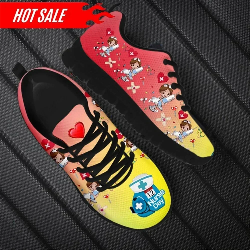Zapatos planos con estampado d - Women'S Shoes Nursing reseña y precio