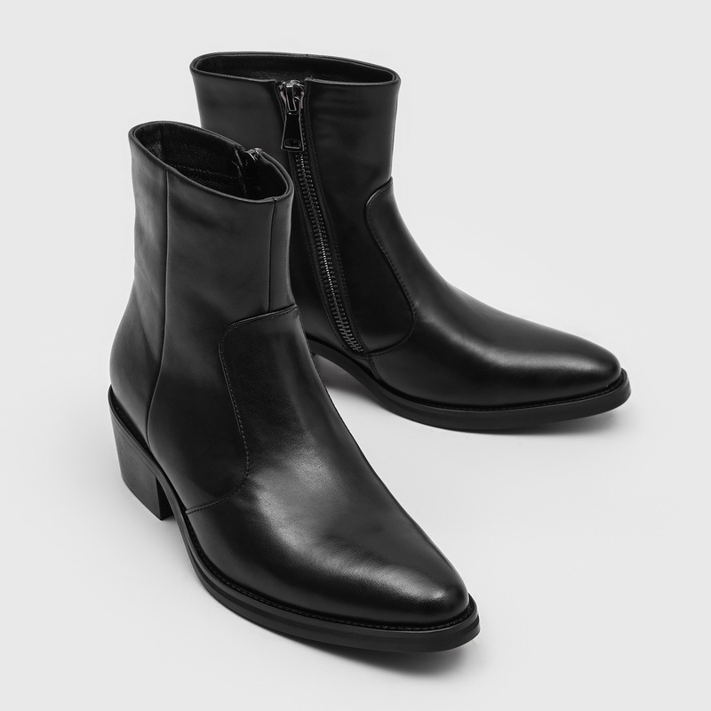 Botas Chelsea de Hombre de Alt - Block Heel Ankle Boots reseña y precio