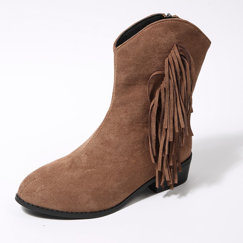Botas cortas de tacón grueso c - Women'S Shoes Wide Width reseña y precio